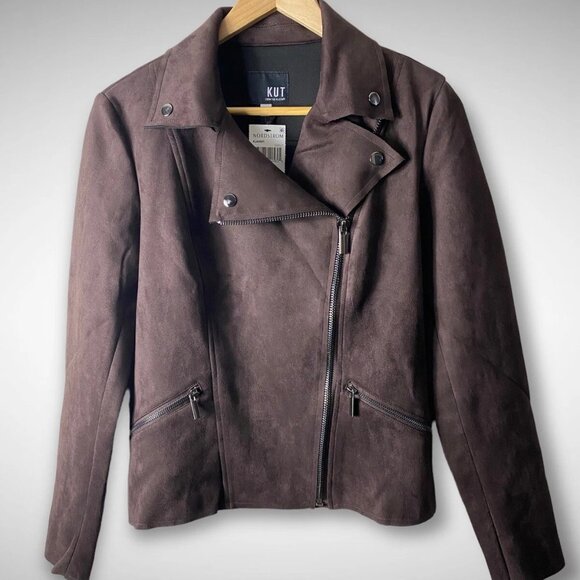 Kut from the Kloth Jackets & Blazers - Kut from the Kloth faux suede moto jacket